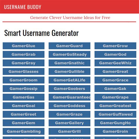 smart name generator